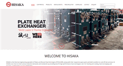 Desktop Screenshot of hisaka-asia.com